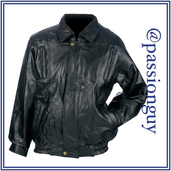 Passionguy Jackets & Coats Design Genuine Top Grain Lambskin Leather